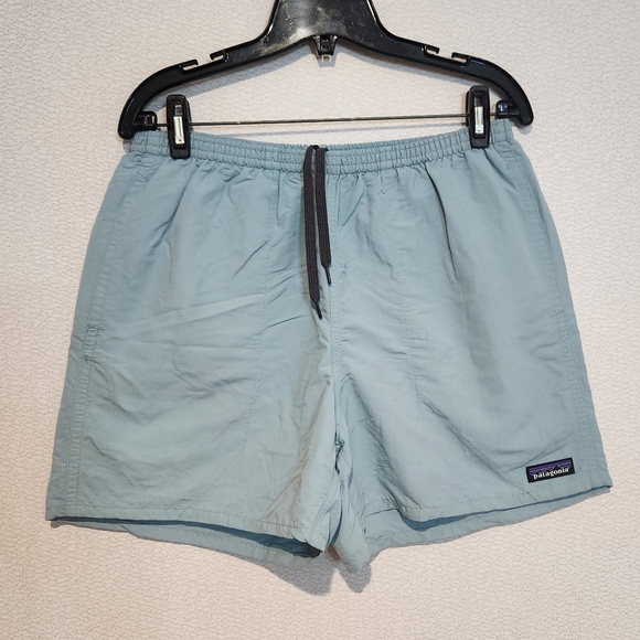 Patagonia Mens Baggies Shortd Medium 5" Light Blue - Picture 1 of 7